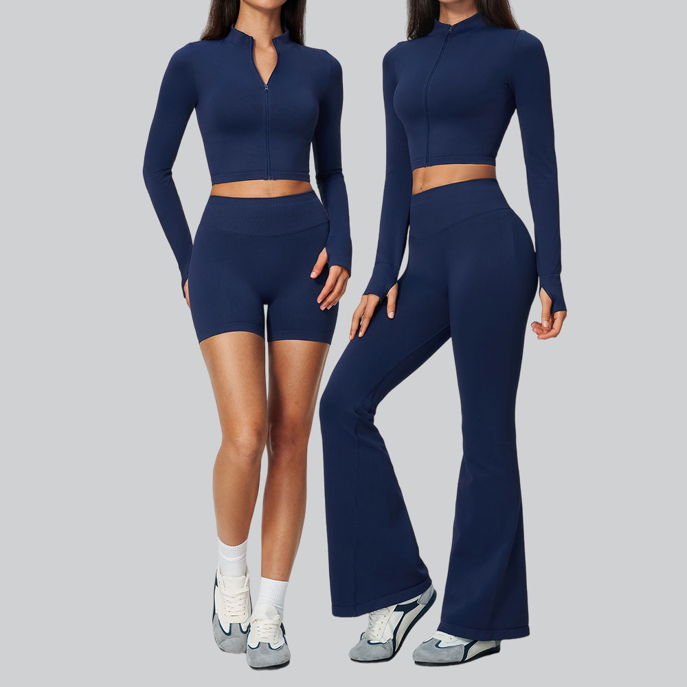 Compression Long Pant - Setelan Olahraga Yoga Tanpa Jahitan untuk