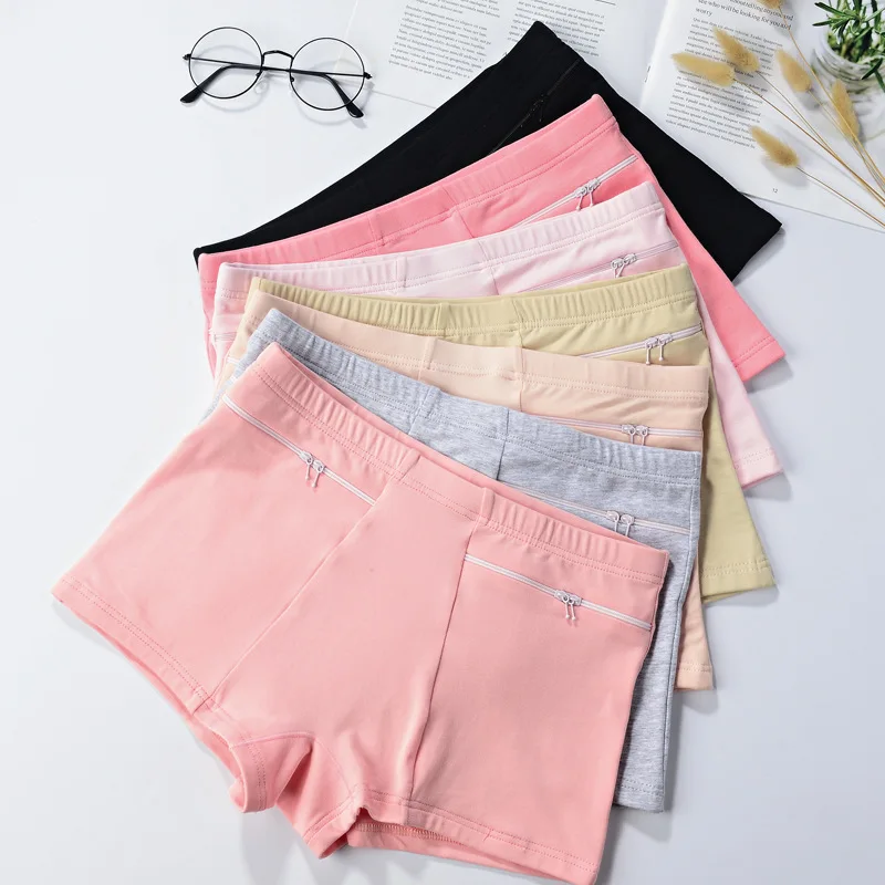 Boxer Brief Pack Cotton - Celana pendek rok musim panas dengan