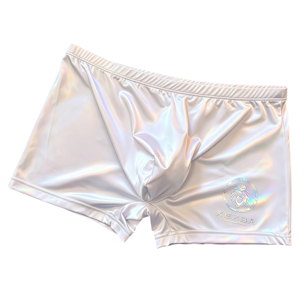 Long Leg Trunk Men - Celana Boxer Pria Bahan Sutra Es