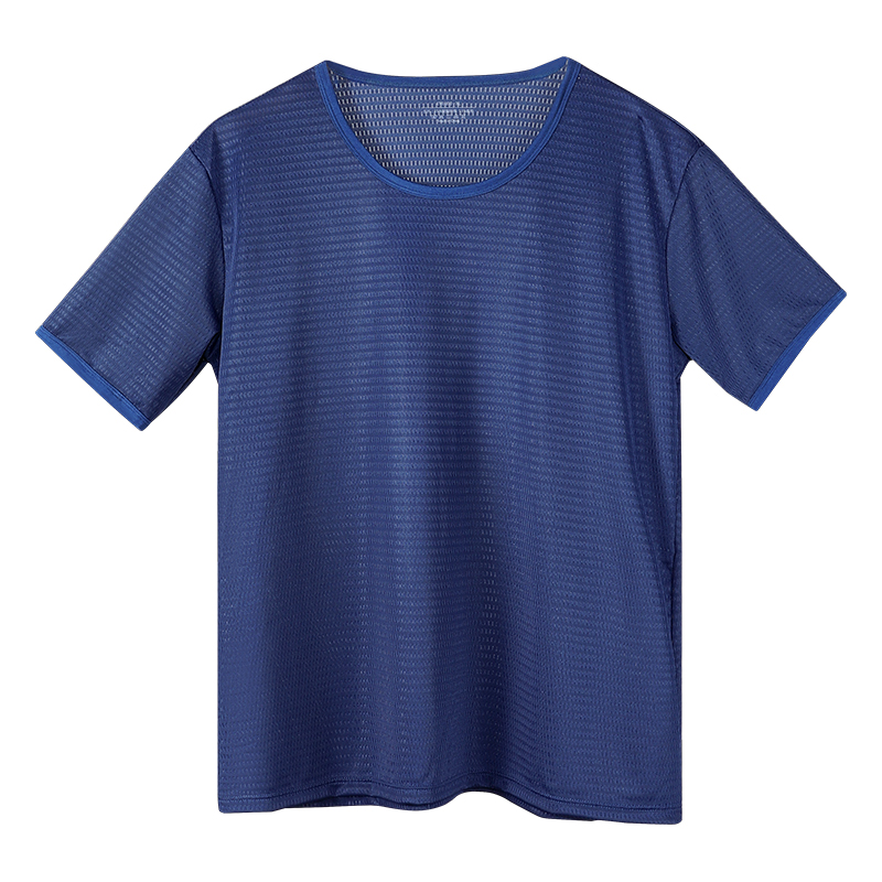 Kaos Pria Bahan Sutra Es Tanpa - Undershirt Crew Neck ulasan dan harga