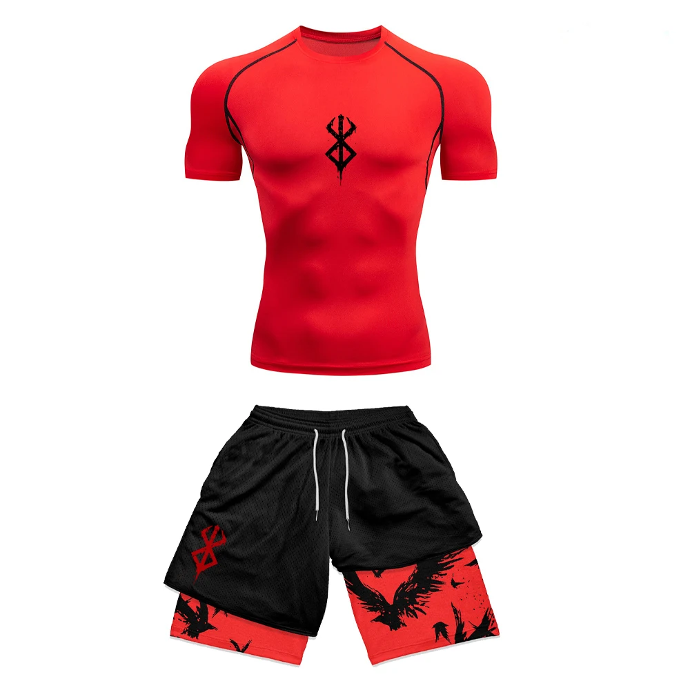 Setelan Olahraga Pria dengan D - Compression Shorts Athletes ulasan dan harga