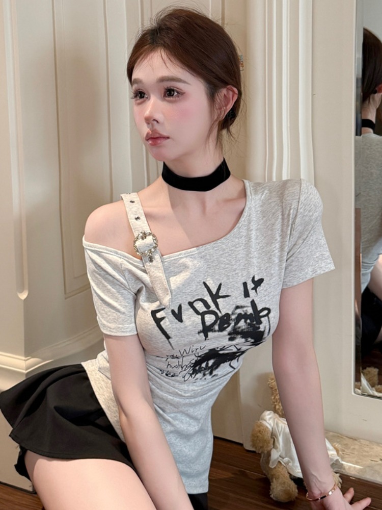 Kaos Wanita Model Slim Fit Len - T Shirt Tight Fit ulasan dan harga